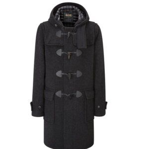 XXL Gloverall 70th Anniversary Morris Duffle Coat (Gray)
